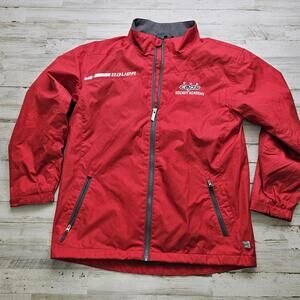 Washington Capitals Jacket "Caps Hockey Academy" Bauer YOUTH Size LG Red Zip Up